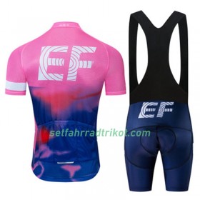 Fahrradbekleidung Radtrikot Kurzarm + Trägershorts 2019 EF Education First Pro Cycling N002